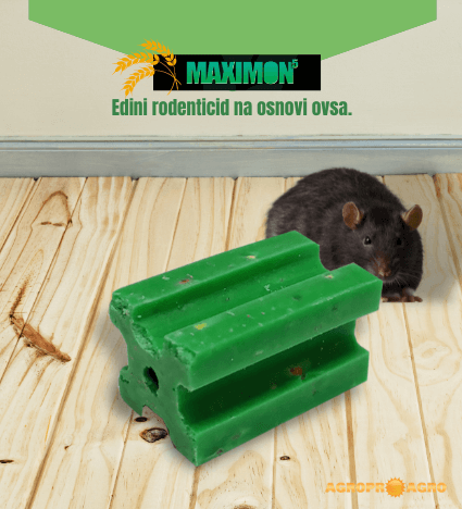 Maximon 5 vaba za podgane in miši 2.generacije