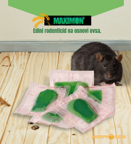 Maximon 5 vaba za podgane in miši 2.generacije